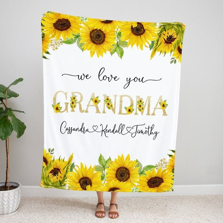 mother's day gift blanket