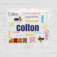 Custom Name Art Truck Fleece Blanket
