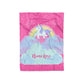 Custom Rainbow Unicorn With Name Blankets On The Cloud