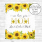 Personalized  Flora Mom/Nana/Auntie We Love You Blanket｜11042206