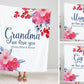 Personalized  Flora Mom/Nana/Auntie We Love You Blanket｜11042234