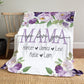 Personalized  Flora Mom/Nana/Auntie We Love You Blanket｜11042219