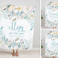 Personalized  Flora Mom/Nana/Auntie We Love You Blanket｜11042229