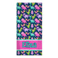Personalized Dinosaur Kids Beach Towel
