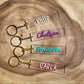 Personalized Acrylic Name Keychain