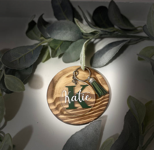 Personalized Acrylic Name Keychain