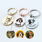Personalized Pet Portrait Keychain