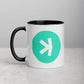 KASPA crypto Logo Bitcoin Mug