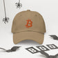 Bitcoin Embroidered Dad Hat