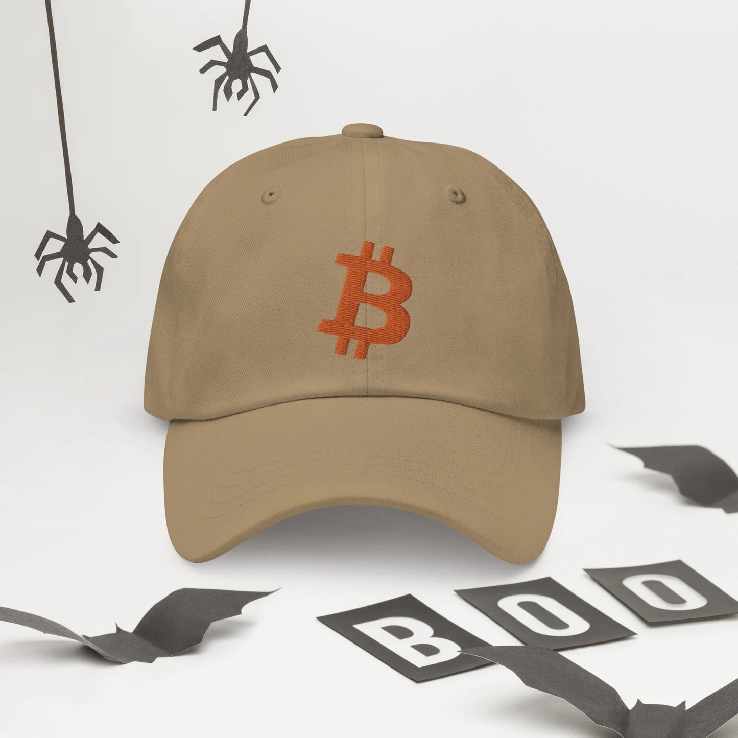 Bitcoin Embroidered Dad Hat