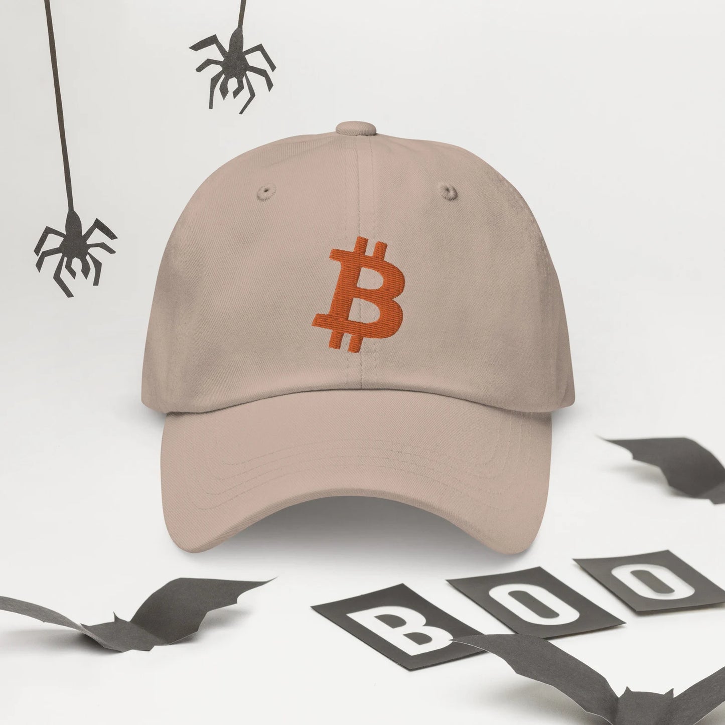 Bitcoin Embroidered Dad Hat
