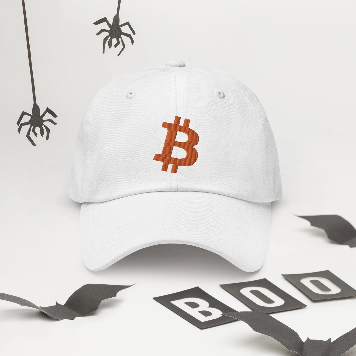 Bitcoin Embroidered Dad Hat