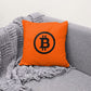 Bitcoin Pillow: Double-Sided Crypto Merch