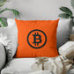 Bitcoin Pillow: Double-Sided Crypto Merch