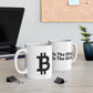 Bitcoin Ceramic Mug: Crypto Enthusiast Coffee & Tea Drinkware