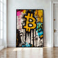Bitcoin Graffiti Poster