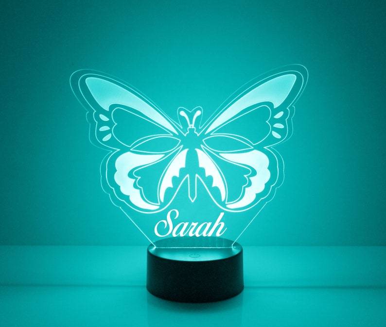 Personalized Color Changing Butterfly Night Lights 12