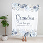 Personalized  Flora Mom/Nana/Auntie We Love You Blanket ｜110439