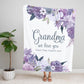 Personalized  Flora Mom/Nana/Auntie We Love You Blanket｜11042233