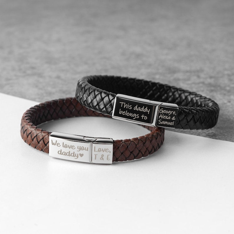 Personalised Loved By Bracelet