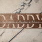 Personalized Papa Wooden Sign