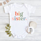 Personalized Baby Onesie With Name Big Sister