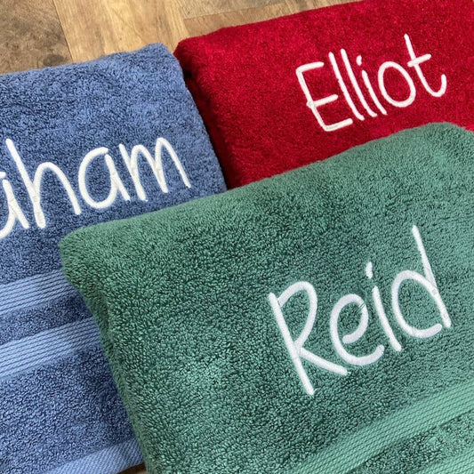 Personalized Embroidered Beach/Bath Towel