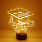 Personalized 7/16 Color Changing Graduation Night Light