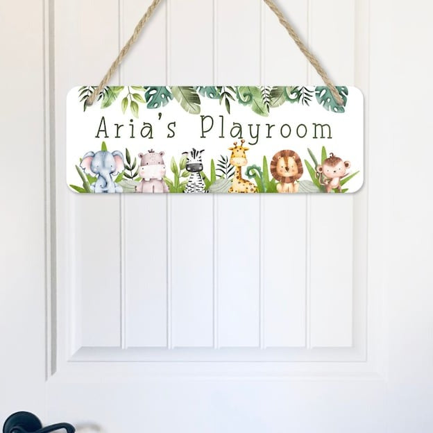 Personalised Bedroom Door Sign Multi Styles