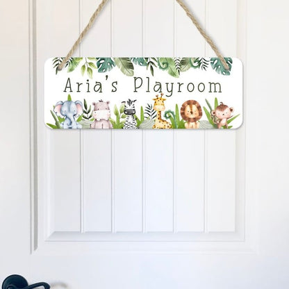 Personalised Bedroom Door Sign Multi Styles