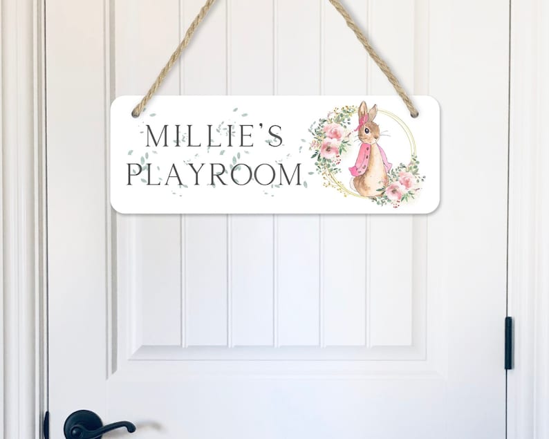 Personalised Bedroom Door Sign Multi Styles