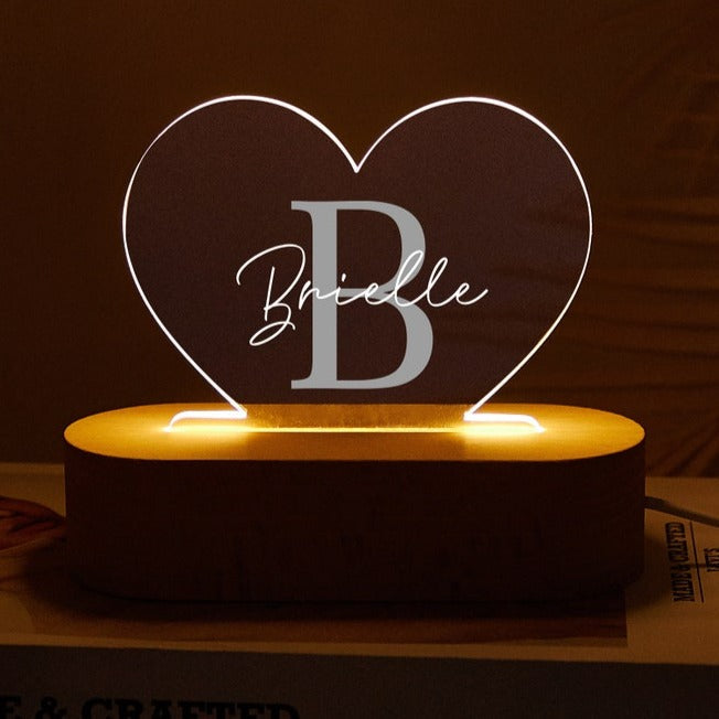 Personalized Name Night Light