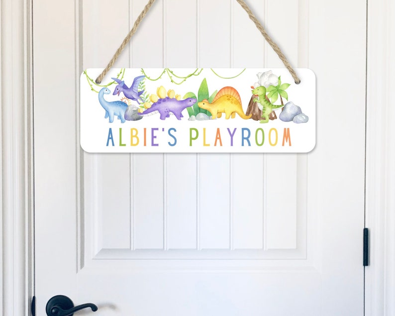 Personalised Bedroom Door Sign Multi Styles