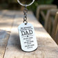 Personalized Dad Keychain With Kids Infor.