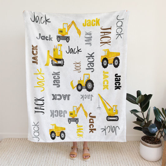 Personalized Minky Swaddle Blanket Name With Multi Style Constructions