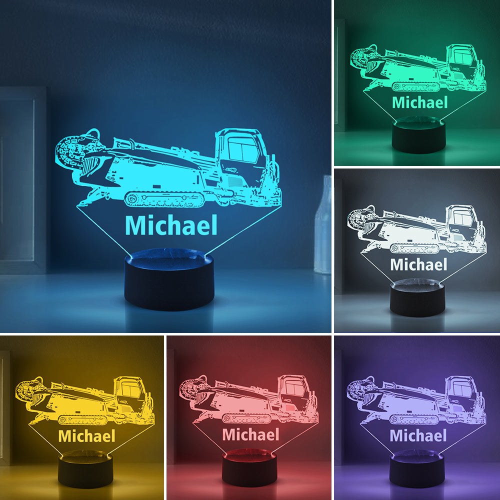 Personalized 7/16 Color Changing Directional Drill Led Lamp