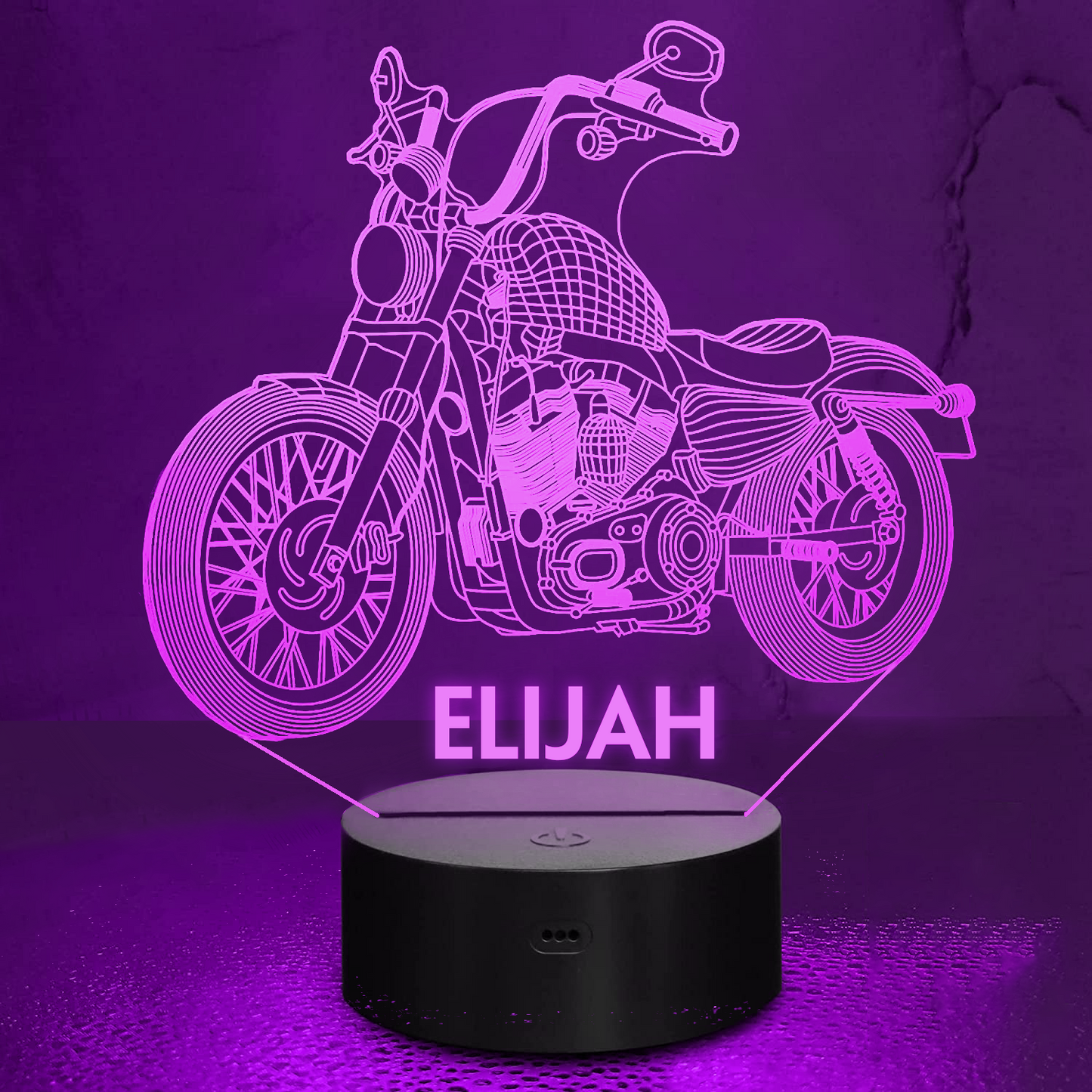 Personalized 7/16 Color Changing Motorcycle Led Lamp