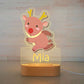 Personalized Bedroom Boys Girls Animal Theme Mood Lighting