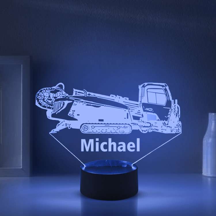 Personalized 7/16 Color Changing Directional Drill Led Lamp