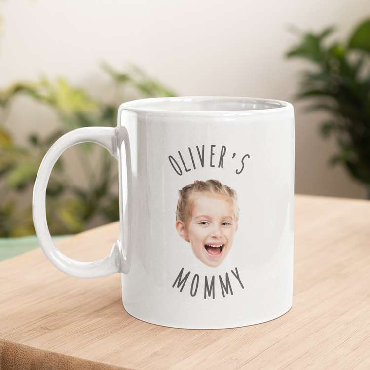 Personalized Baby Kids Photo's Mug