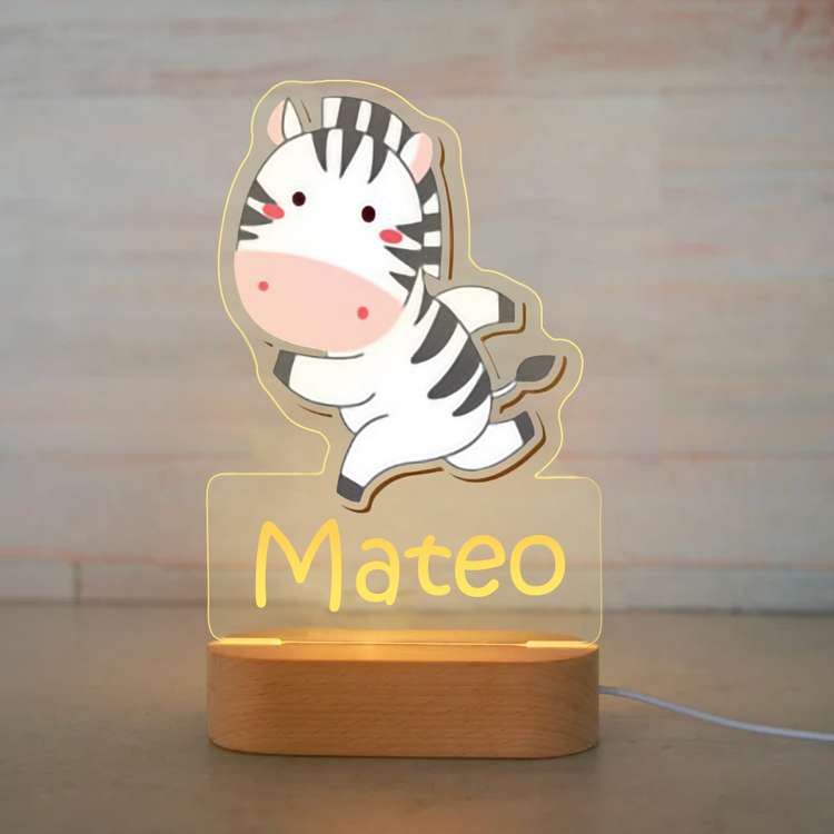 Personalized Bedroom Boys Girls Animal Theme Mood Lighting