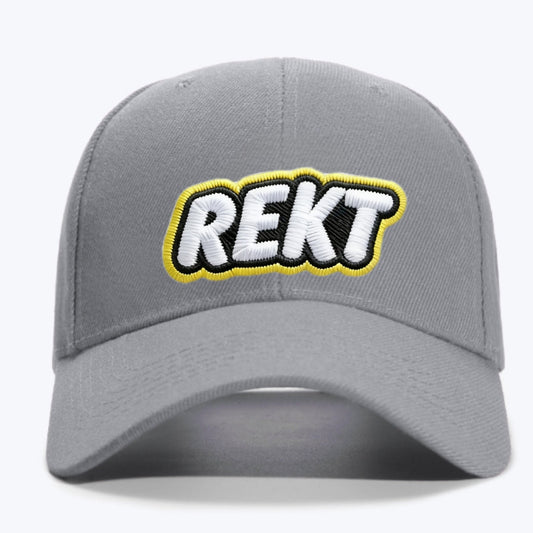 REKT Embroidered Cap Lego Style