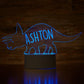 Personalised Dinosaur Colour Change Light LED Bedroom Night Light Boys Girls Mood Lighting