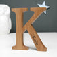 Personalized Wood Crafted Letter Decor