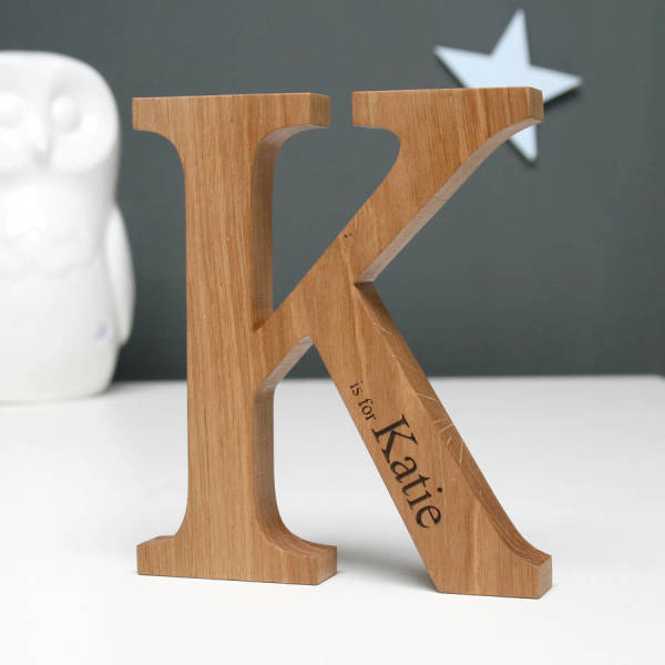 Personalized Wood Crafted Letter Decor
