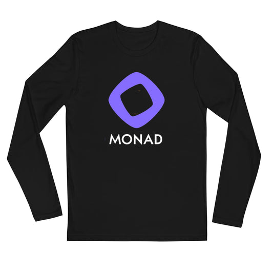 Monad Crypto Sunrise Long Sleeve Shirt