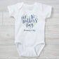 Personalized Baby Onesie Our First Mother's Day Mom&Me