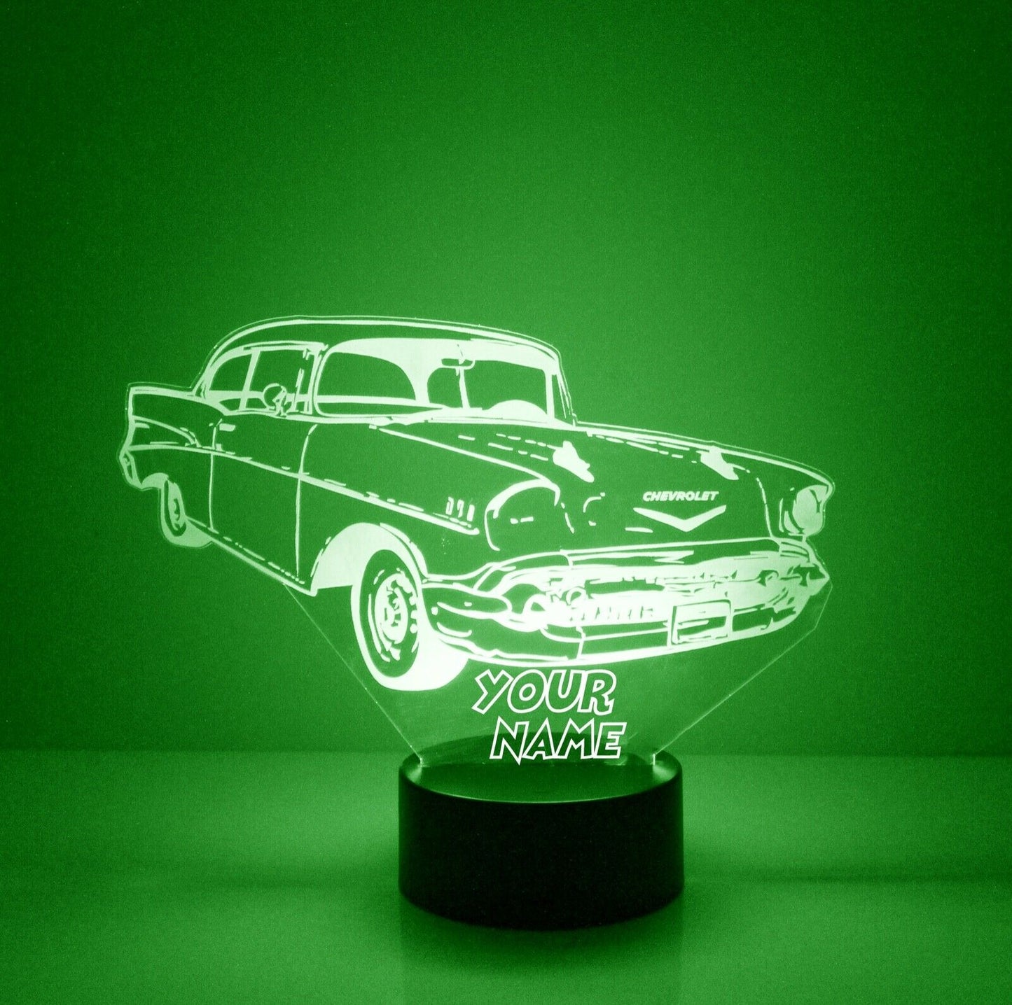 Personalised Bel Air Colour Change Light LED Bedroom Night Light Boys Girls Mood Lighting