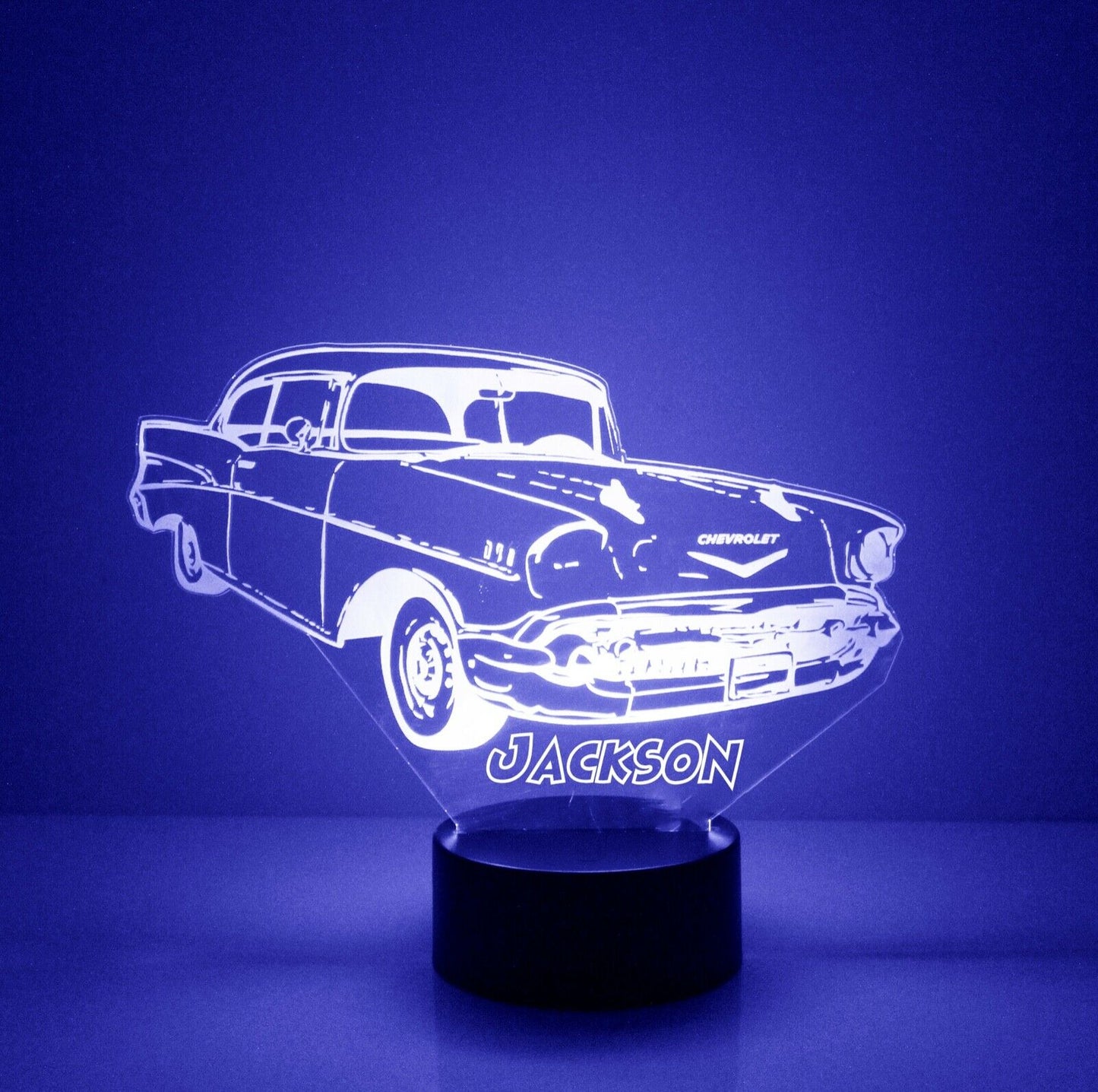 Personalised Bel Air Colour Change Light LED Bedroom Night Light Boys Girls Mood Lighting