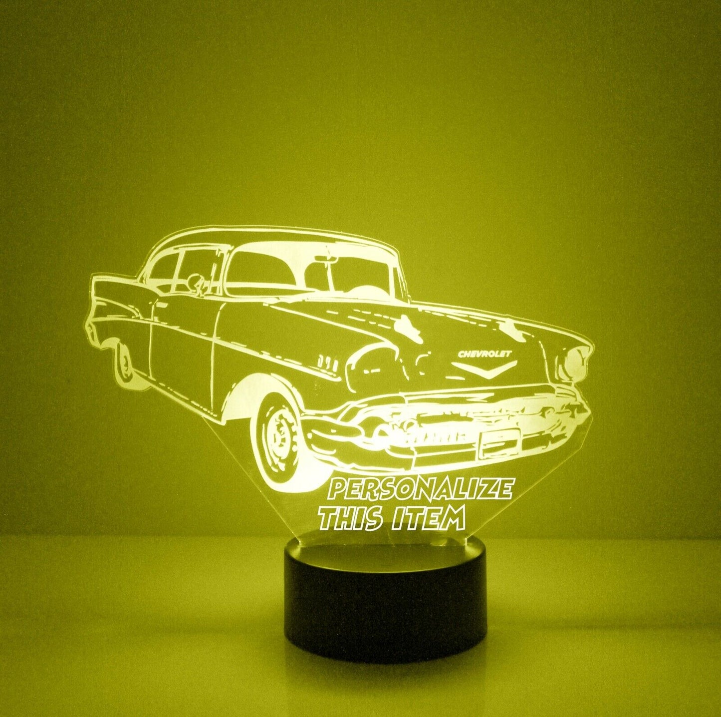 Personalised Bel Air Colour Change Light LED Bedroom Night Light Boys Girls Mood Lighting
